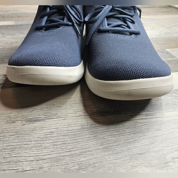 Kizik Sneakers Navy Blue Lace Up Men's 13 Womwn's 14.5 - Picture 4 of 7